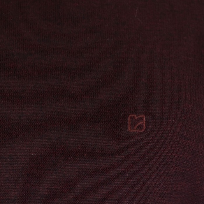 Πλεκτό Rebase 262RKNIT-8050 Bordeaux Melange Πλεκτά