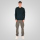 Πλεκτό Rebase 262RKNIT-8050 Teal Melange Πλεκτά