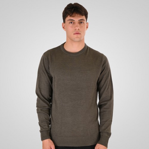 Πλεκτό Rebase 262RKNIT-8050 Moss Green