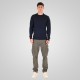Πλεκτό Rebase 262RKNIT-8050 Navy Melange Πλεκτά