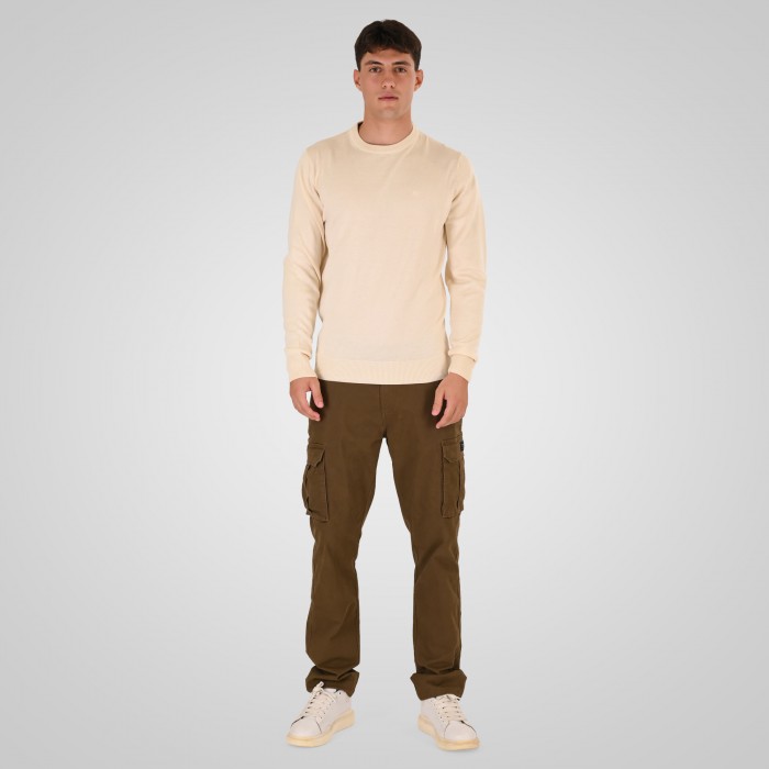 Πλεκτό Rebase 262RKNIT-8050 Off White Πλεκτά