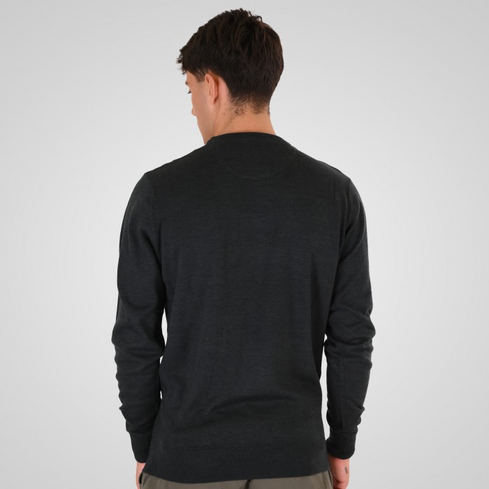 Πλεκτό Rebase 262RKNIT-8050 Forest Green Melange Πλεκτά