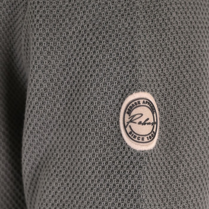 Πλεκτό Half Zip Rebase 262RKNIT-8054 Agave Green Πλεκτά
