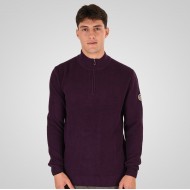 Πλεκτό Half Zip Rebase 262RKNIT-8054 Rasberry