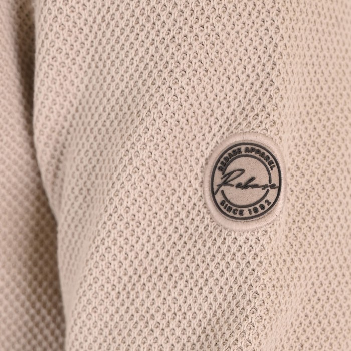 Πλεκτό Half Zip Rebase 262RKNIT-8054 Ice Πλεκτά