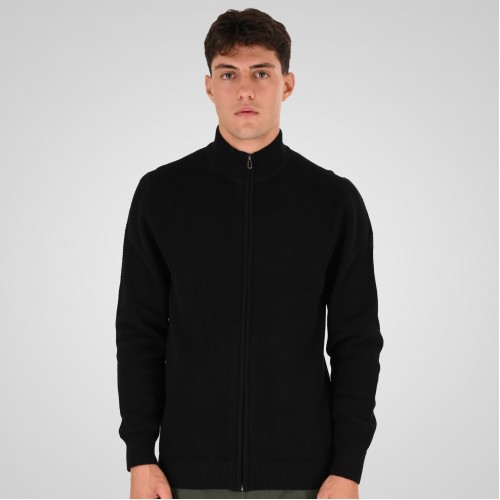 Ζακέτα Πλεκτή Rebase 262RKNIT-8055 Black