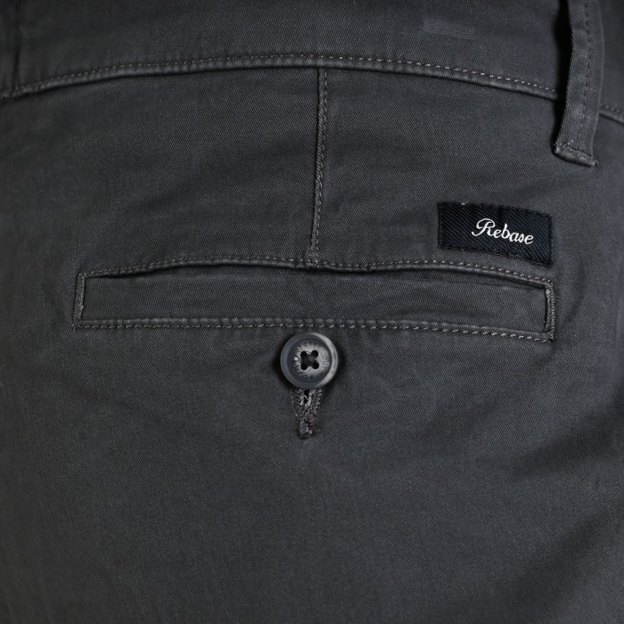 Παντελόνι Chinos Rebase 262RCP-4113 Smoke Grey Παντελόνια