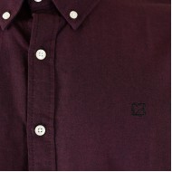 Πουκάμισο Rebase 262RGS-5205 Oxford Bordeaux