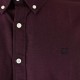 Πουκάμισο Rebase 262RGS-5205 Oxford Bordeaux Πουκάμισα