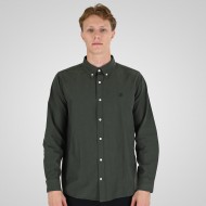 Πουκάμισο Rebase 262RGS-5205 Oxford Dark Khaki