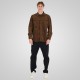 Πουκάμισο Κοτλέ Overshirt Rebase 262RGS-5208 Camel Ζακέτες