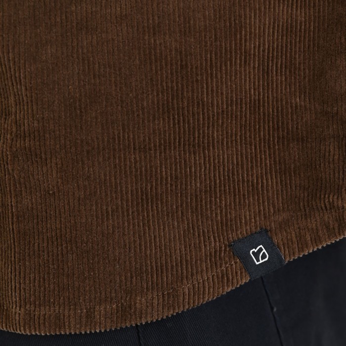 Πουκάμισο Κοτλέ Overshirt Rebase 262RGS-5208 Camel Ζακέτες