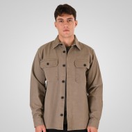 Πουκάμισο Overshirt Rebase 262RGS-5210 Taupe