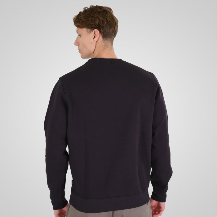 Φούτερ Rebase 262RTOP-1113 Aubergine Φούτερ