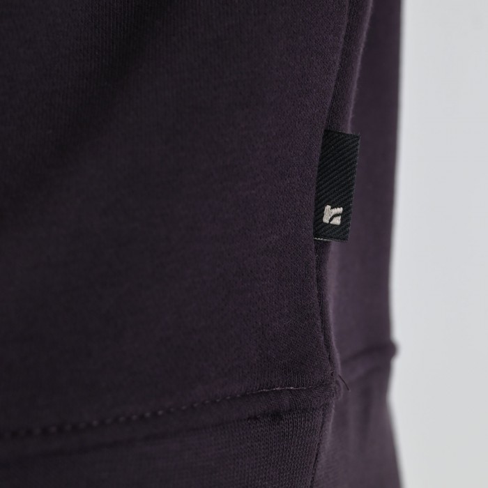 Φούτερ Rebase 262RTOP-1113 Aubergine Φούτερ