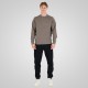 Φούτερ Rebase 262RTOP-1113 Taupe Φούτερ
