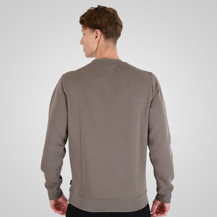 Φούτερ Rebase 262RTOP-1113 Taupe Φούτερ