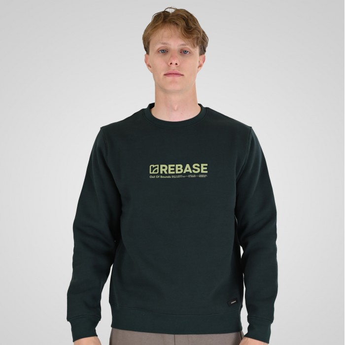 Φούτερ Rebase 262RTOP-1116 Forest Green Φούτερ