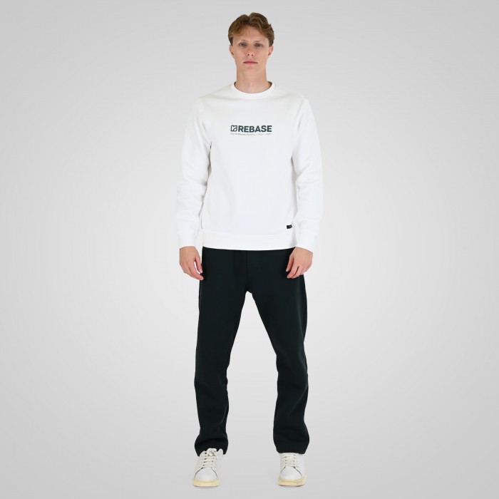 Φούτερ Rebase 262RTOP-1116 Off White Φούτερ