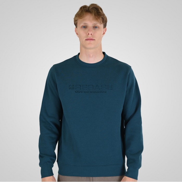Φούτερ Rebase 262RTOP-1173 Deep Teal Φούτερ