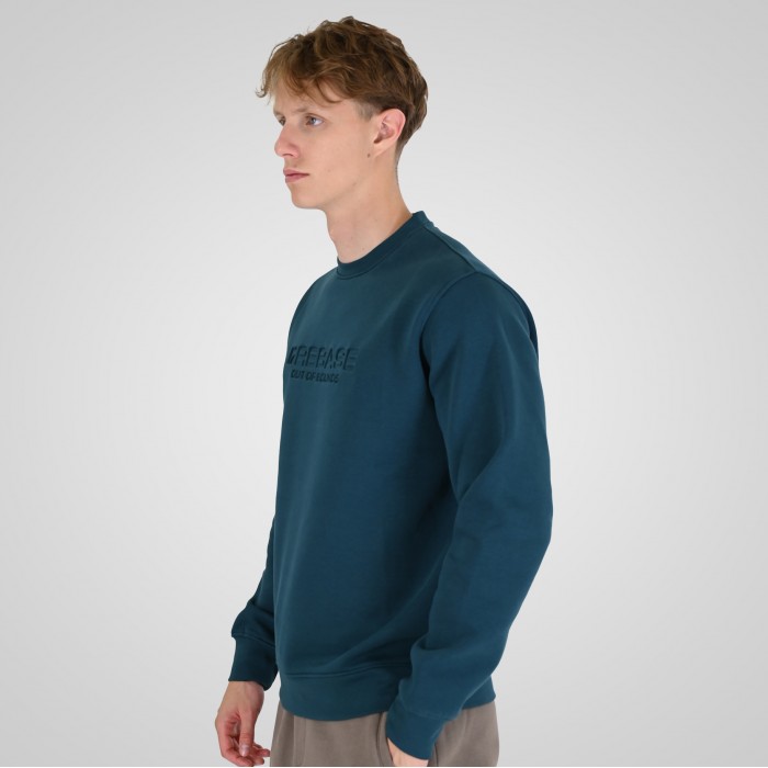 Φούτερ Rebase 262RTOP-1173 Deep Teal Φούτερ