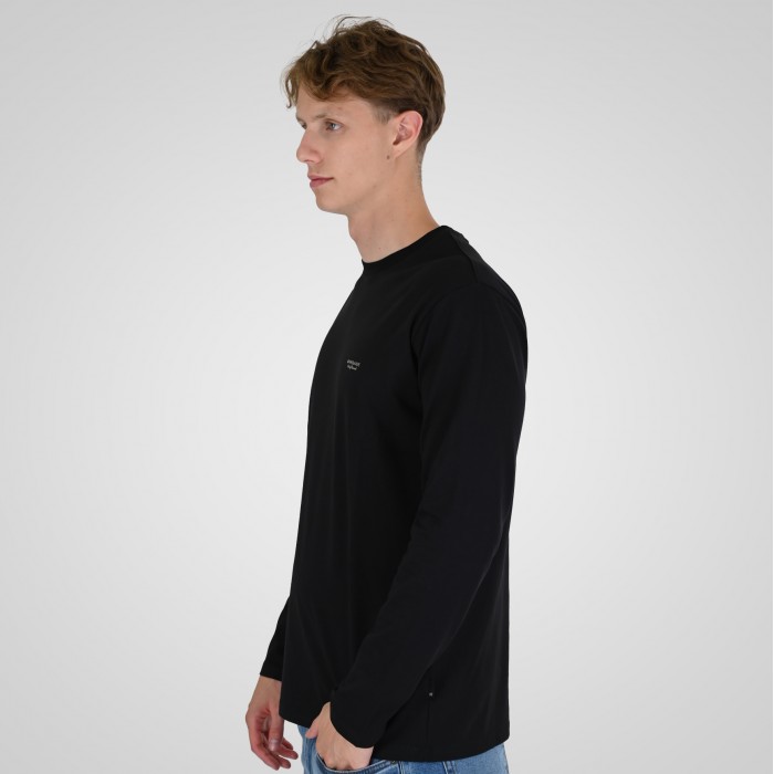 Μπλούζα Μακρύ Μανίκι Rebase 262RTS-9160 Black Μακρυμάνικες