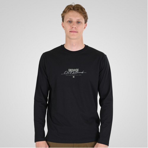 Μπλούζα Μακρύ Μανίκι Rebase 262RTS-9161 Black