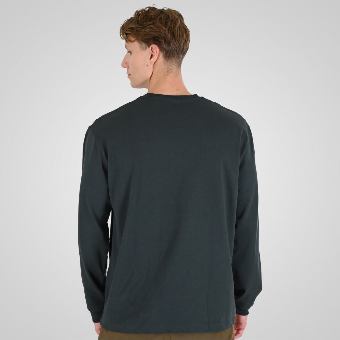 Μπλούζα Μακρύ Μανίκι Rebase 262RTS-9162 Dark Khaki Μακρυμάνικες