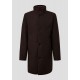 Ημίπαλτο S.Oliver 2178092 89W0 Dark Brown Χειμερινά  Μπουφάν