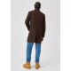 Ημίπαλτο S.Oliver 2178092 89W0 Dark Brown Χειμερινά  Μπουφάν