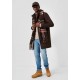Ημίπαλτο S.Oliver 2178092 89W0 Dark Brown Χειμερινά  Μπουφάν