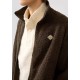 Μπουφάν S.Oliver 2183942 99W0 Dark Brown Χειμερινά  Μπουφάν
