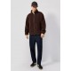 Μπουφάν Fleece Qs By S.Oliver 2185310 8941 Dark Brown Ζακέτες