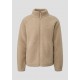 Μπουφάν Fleece Qs By S.Oliver 2185310 8148 Beige Ζακέτες