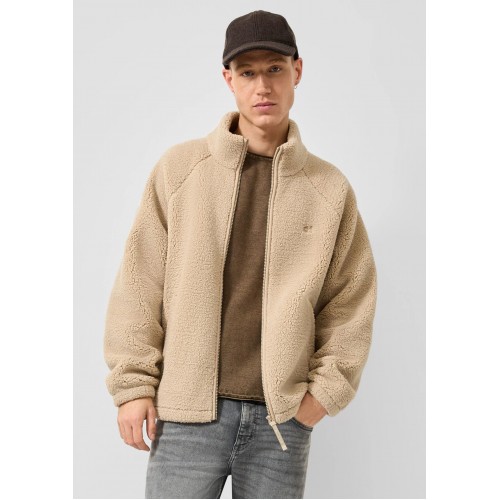 Μπουφάν Fleece Qs By S.Oliver 2185310 8148 Beige