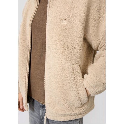 Μπουφάν Fleece Qs By S.Oliver 2185310 8148 Beige