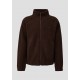 Μπουφάν Fleece Qs By S.Oliver 2185310 8941 Dark Brown Ζακέτες