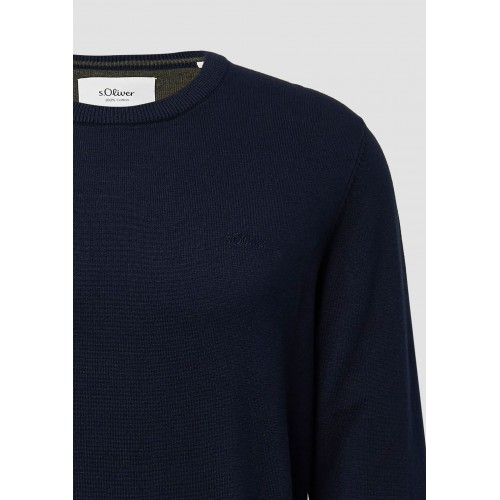 Πουλόβερ s.Oliver 2143173 5978 Navy