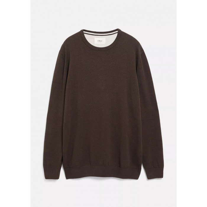 Πουλόβερ s.Oliver 2143173 89΅W0 Brown Πλεκτά