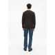 Πουλόβερ s.Oliver Basic V 2184549 89W0 DARK BROWN Πλεκτά