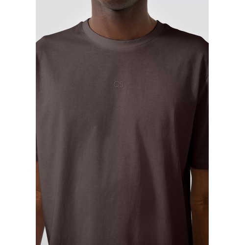 Μπλούζα Μονόχρωμη Qs by s.Oliver 2164741 8941 Dark Brown