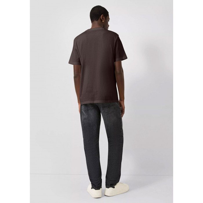 Μπλούζα Μονόχρωμη Qs by s.Oliver 2164741 8941 Dark Brown T-Shirt