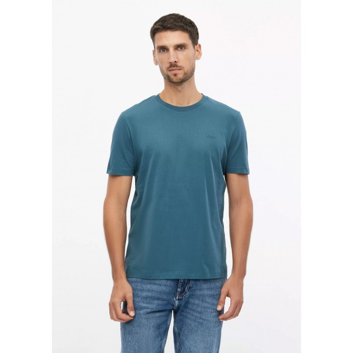 Μπλούζα Μονόχρωμη s.Oliver 2181963 5548 Petrol T-Shirt