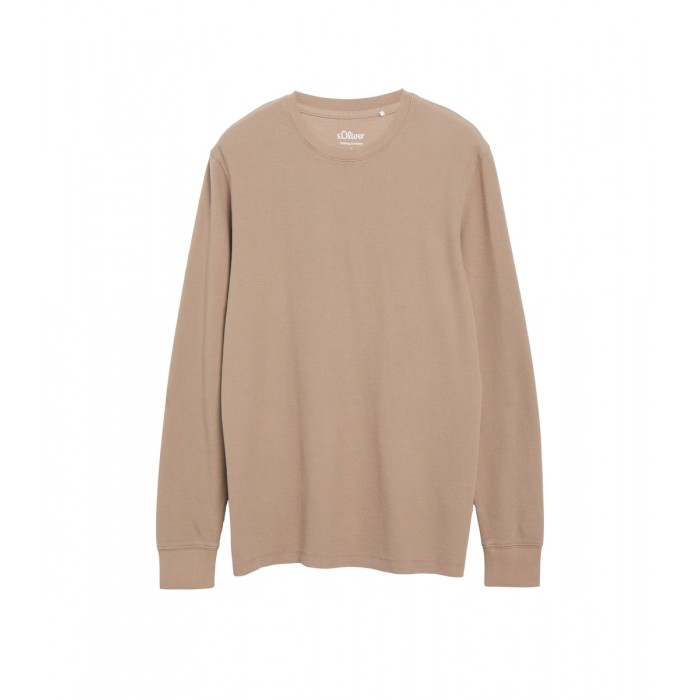 Μπλούζα Μακρυμάνικη S.Oliver 2180195 8621 Light Brown Μακρυμάνικες Μπλούζα Μακρυμάνικη S.Oliver 2180195 8621 Light Brown Μακρυμάνικες