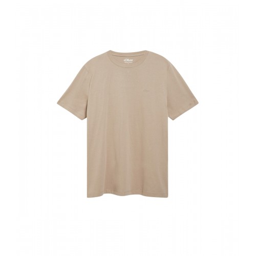 Μπλούζα Μονόχρωμη s.Oliver 2181963 8621 Light Brown Μπλούζα Μονόχρωμη s.Oliver 2181963 8621 Light Brown