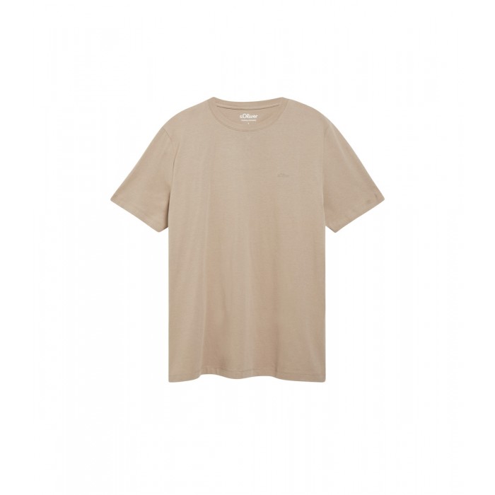 Μπλούζα Μονόχρωμη s.Oliver 2181963 8621 Light Brown T-Shirt