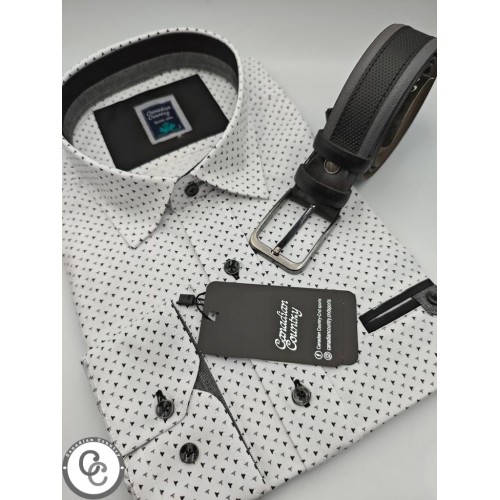 Πουκάμισο Canadian Country 330-2 White