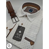 Πουκάμισο Canadian Country 330-3 Off White