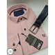 Πουκάμισο CND Sports 480-4 Pink Μακρυμάνικα Πουκάμισα