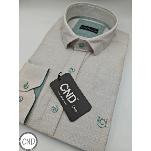 Πουκάμισο CND Sports 480-5 Beige